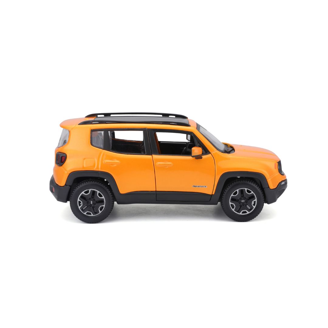 31282 Bburago Maisto - Jeep Renegade, arancione - Scala 1:24