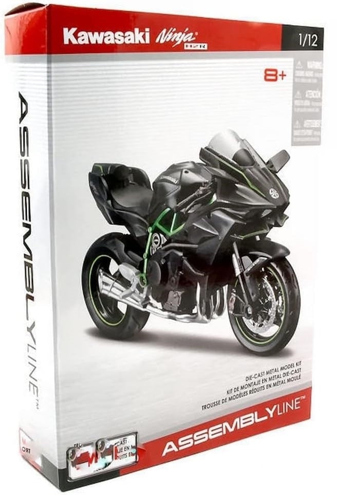 39198 - Maisto - Model kit - Motorcycles - Kawasaki Ninja H2R Grey - 1:12
