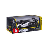 18-28023 - Bburago - 1:24 - Racing - Lamborghini Essenza SCV12 - #12 Bianca/Nera