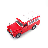 18-22063 Bburago - Land Rover Series II, rossa - Scala 1:24