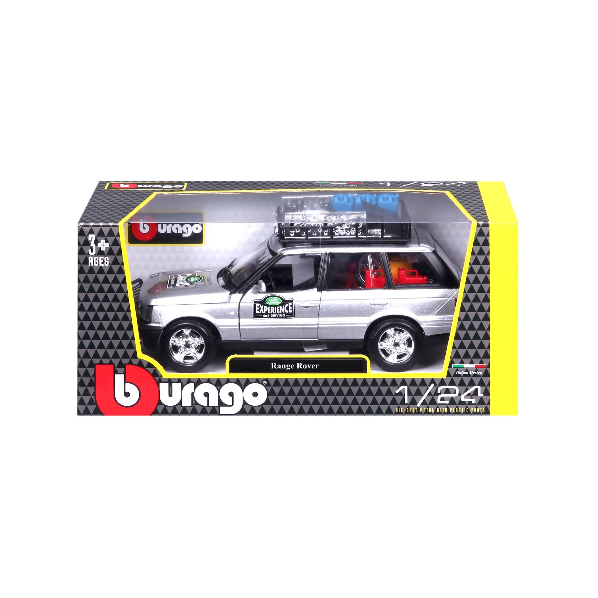 18-22061 Bburago - Range Rover Experience 4x4 - silver - 1:24