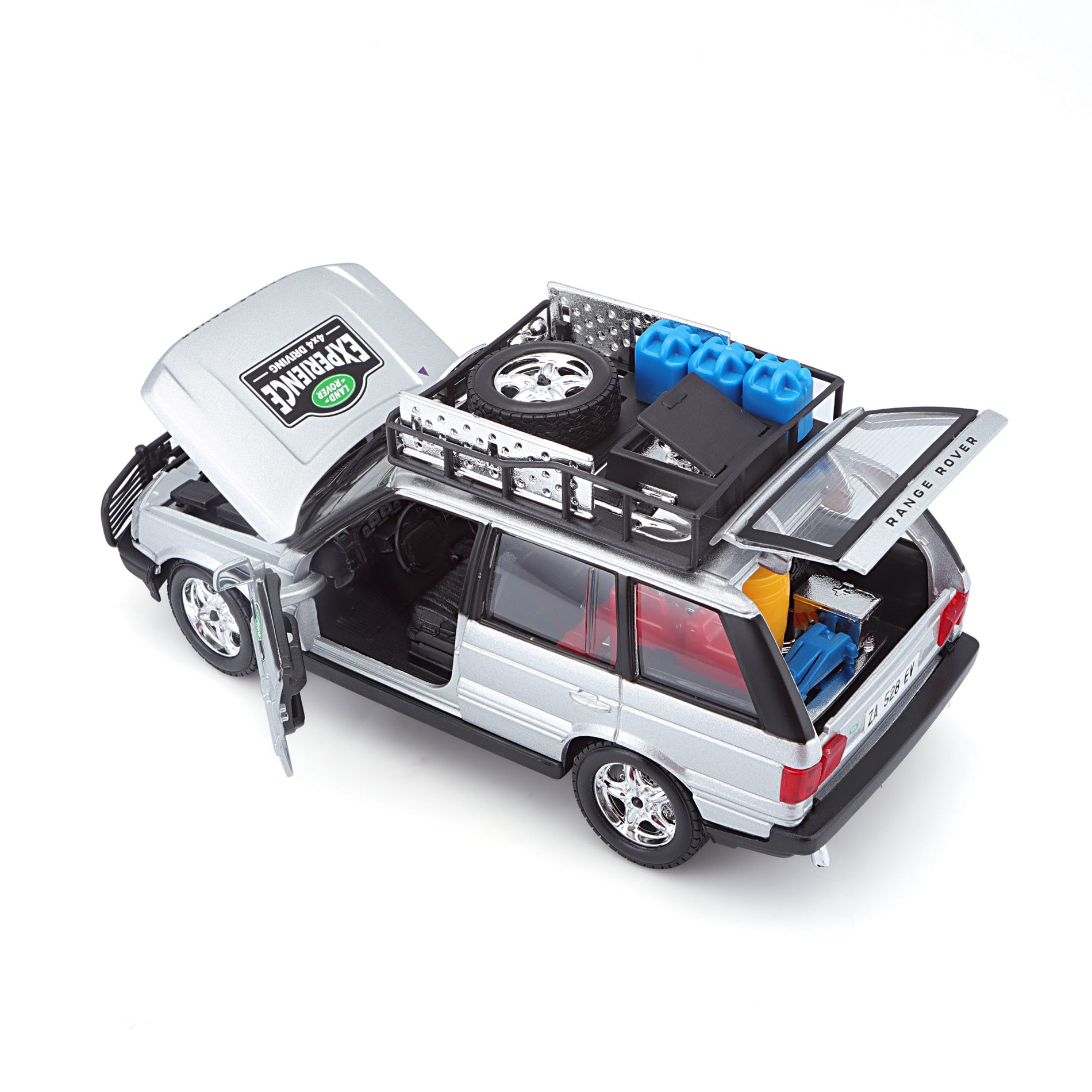 18-22061 Bburago - Range Rover Experience 4x4 - Argento - 1:24