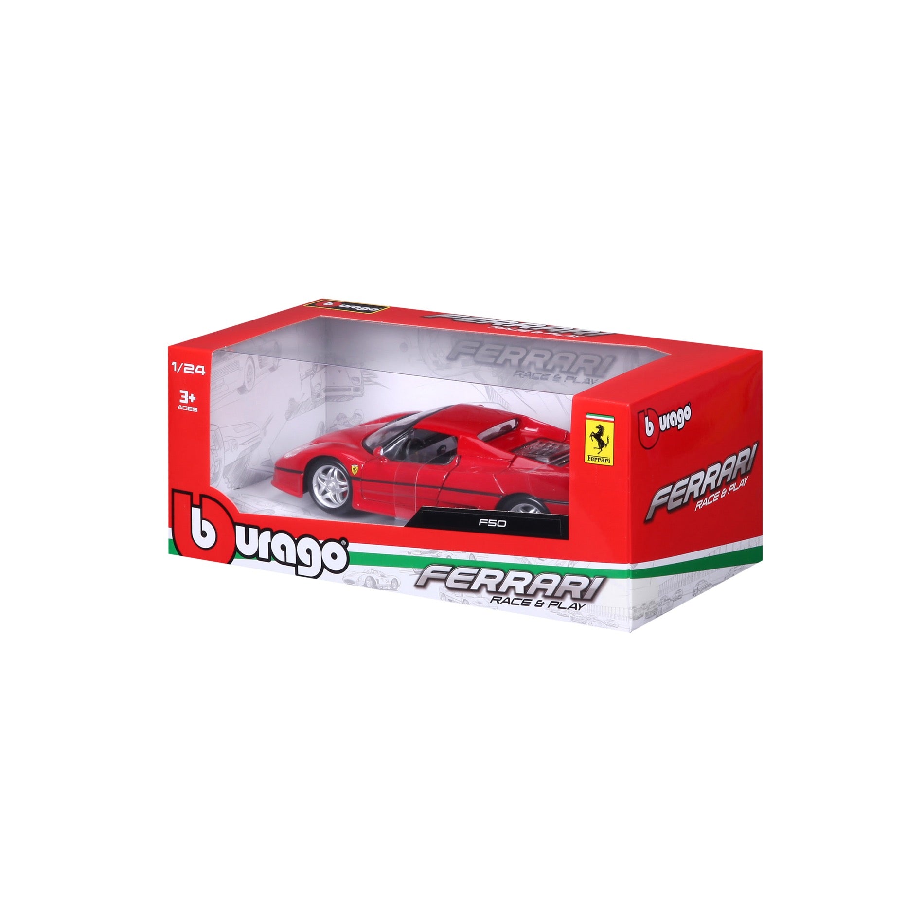 18-21076 GY - Bburago - 1:24 - Porsche 918 Spyder - Gray met