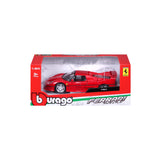 18-26010 Bburago Ferrari Race&Play - Ferrari F50, rossa - Scala 1:24