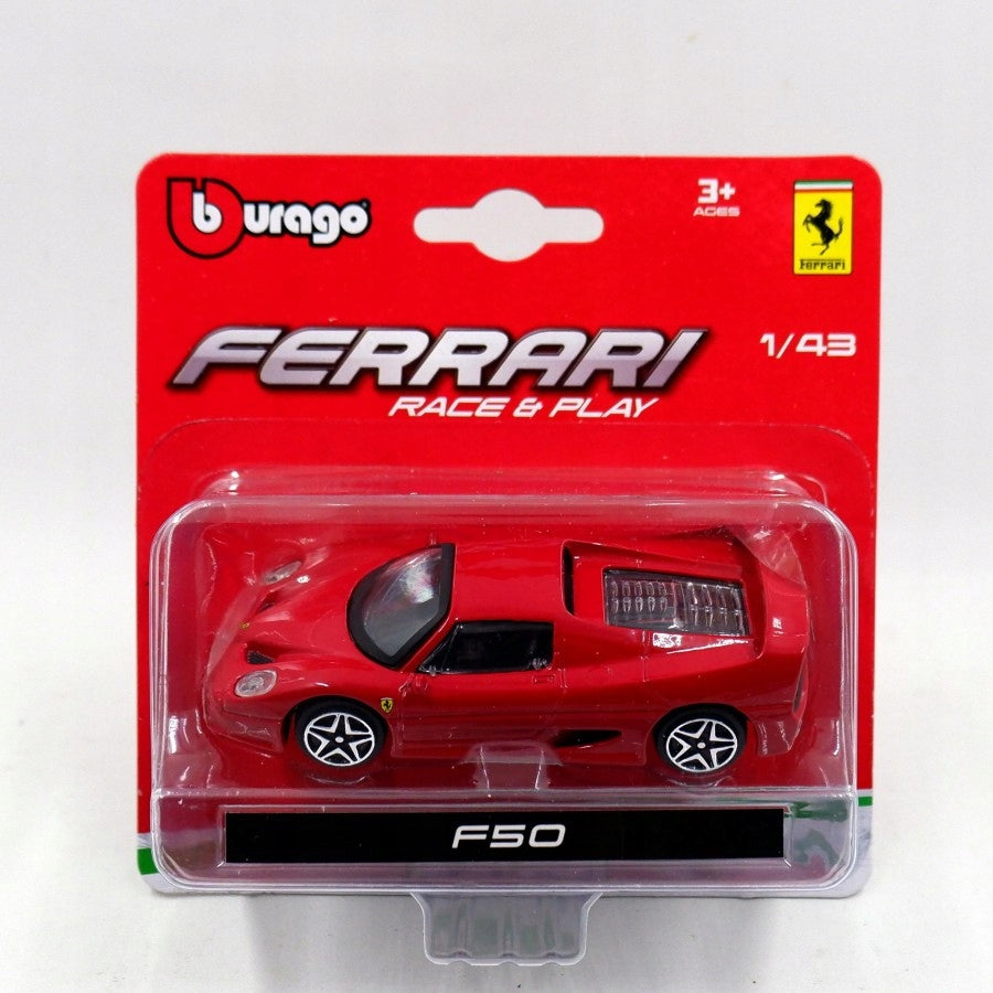 18-36001 Bburago Ferrari Race&Play - Ferrari in blister modello casuale 1:43