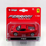 18-36001 Bburago Ferrari Race&Play - Ferrari in blister modello casuale 1:43