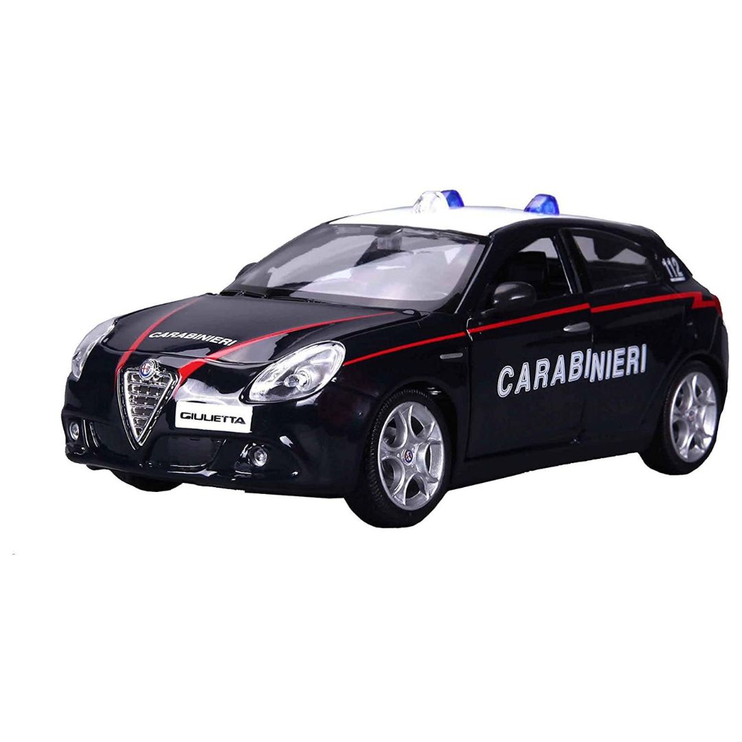 18-30305 (28-30223) Bburago - Alfa Romeo Giulietta Carabinieri - 1:43