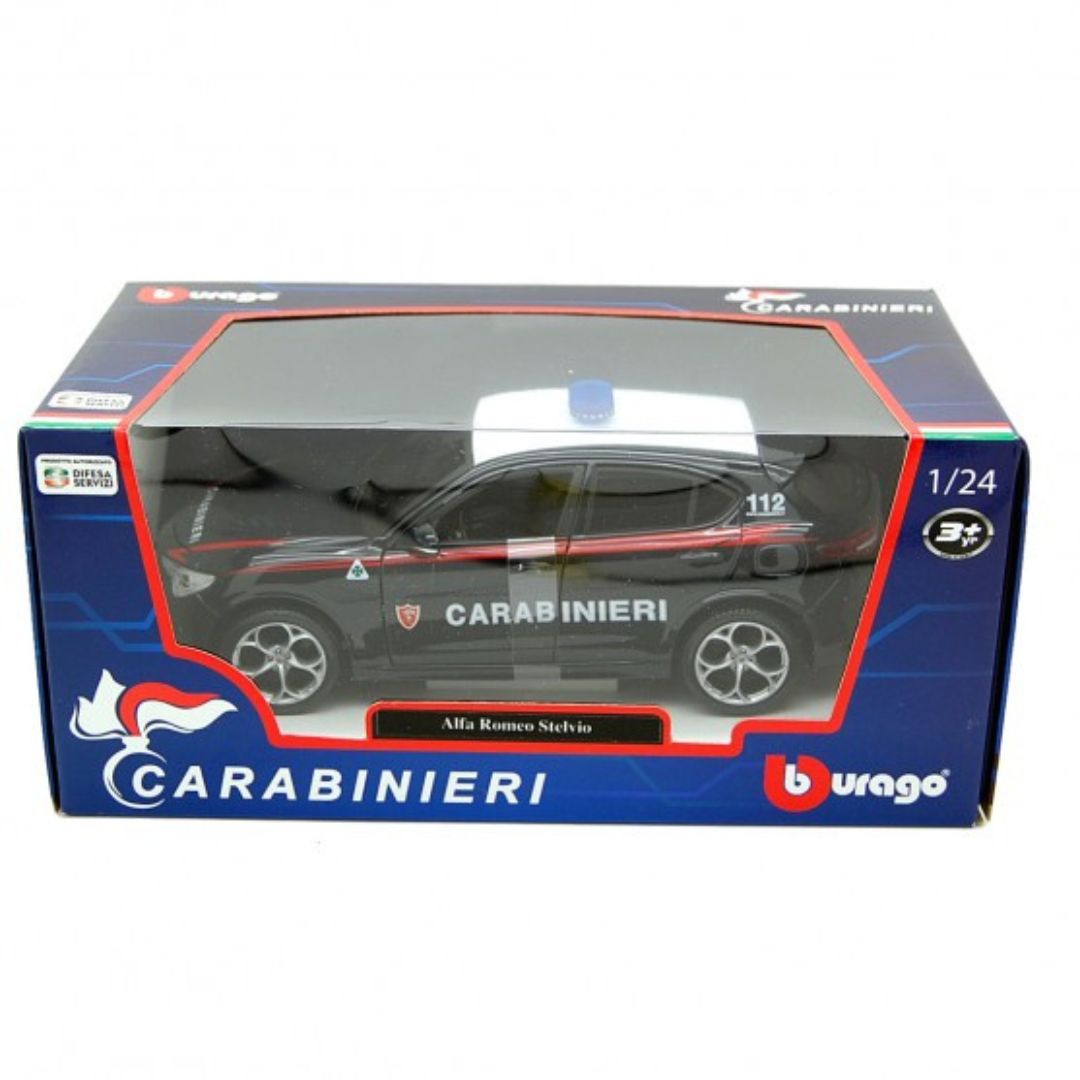 *28-30426 (28-30389) Bburago - Alfa Romeo Stelvio Carabinieri - 1:43