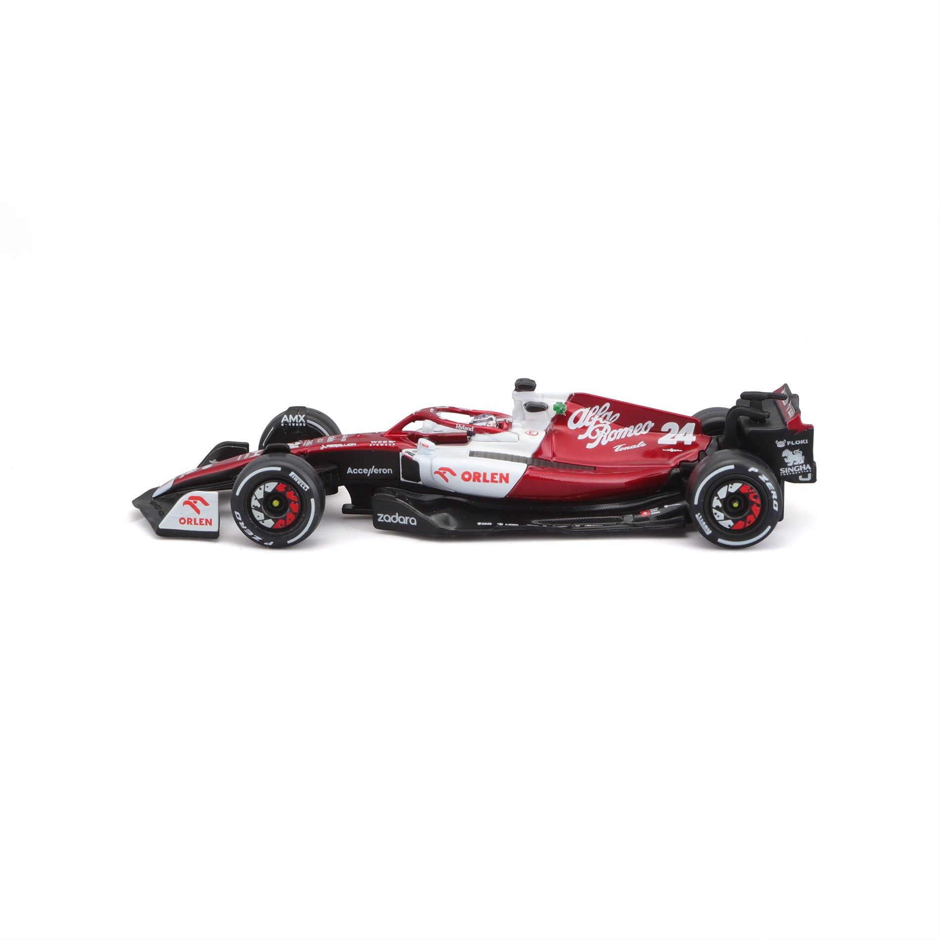 18-38068 (#24) - Bburago - 1:43 - RACE - Alfa Romeo F1 Team Orlen C42