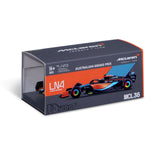 18-38064 Bburago - 1:43 - RACE - McLaren F1 MCL 36 (2022) Numero 4