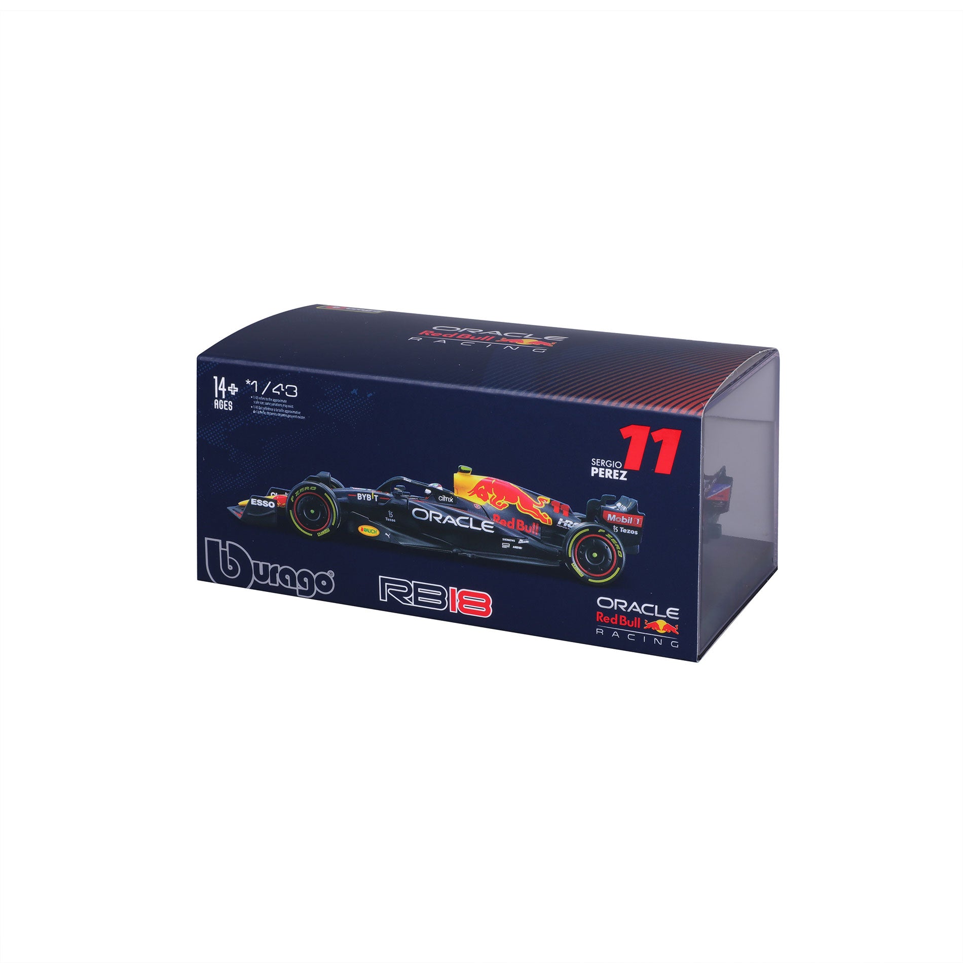 18-38062 (#11) - Bburago - 1:43 - RACE - Red Bull Racing RB18 (20