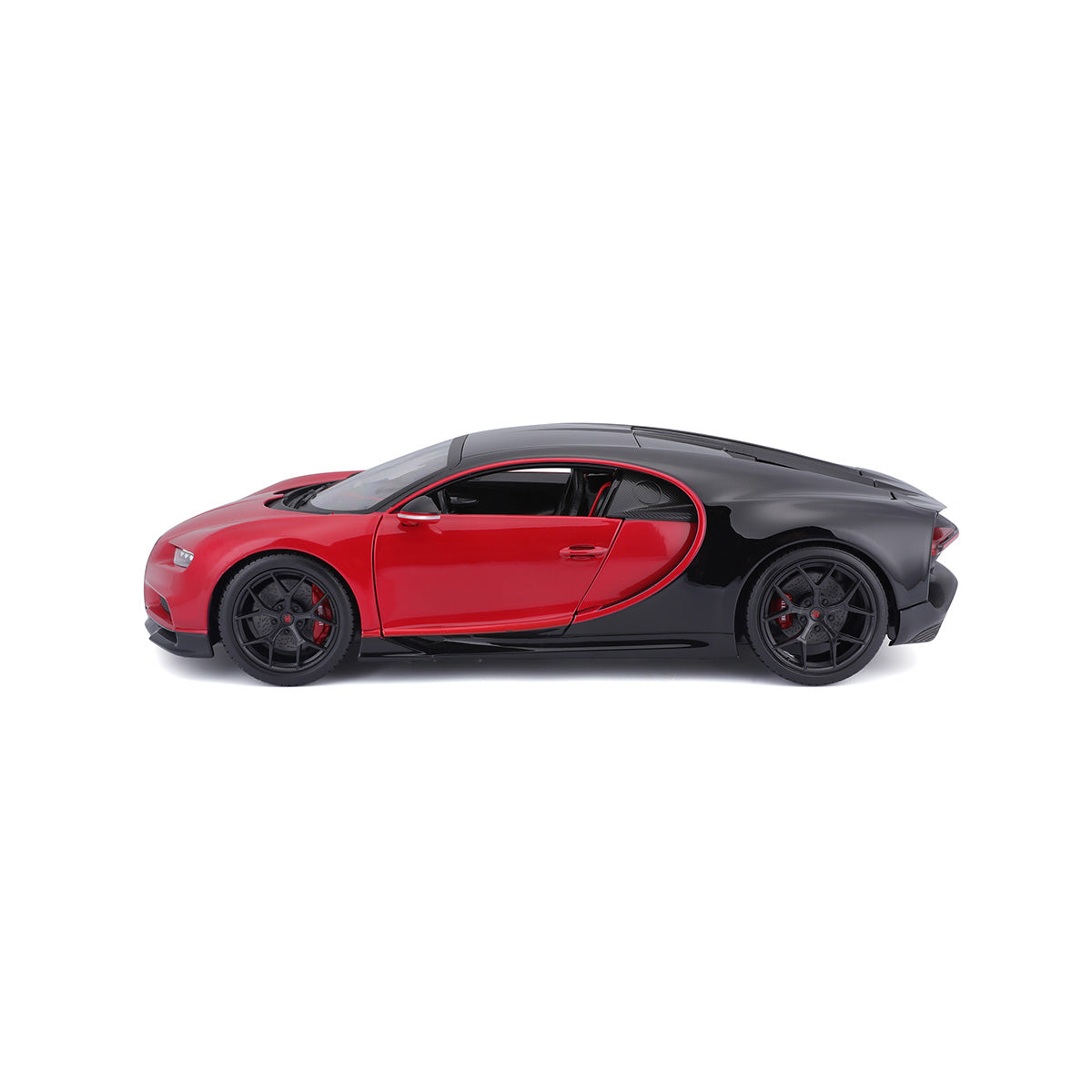 18-11044 RD - Bburago - 1:18 - Bugatti Chiron Sport - Nera/Rossa