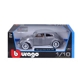 18-12029 GY - Bburago - 1:18 - VW KAFER BEETLE (1955) - Grigia