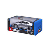 18-12079 SL - Bburago - 1:18 - Nissan GT-R - Argento