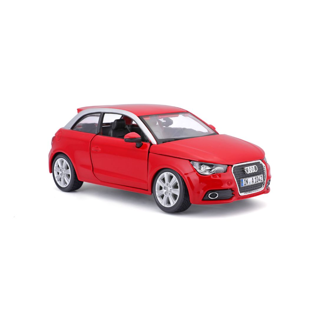 18-22127 Bburago - Audi A1, rosso - Scala 1:24