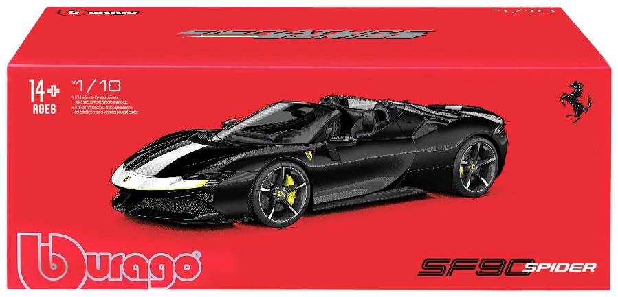 Bburago Ferrari SF90 Spider Assetto Fiorano - Luxury and