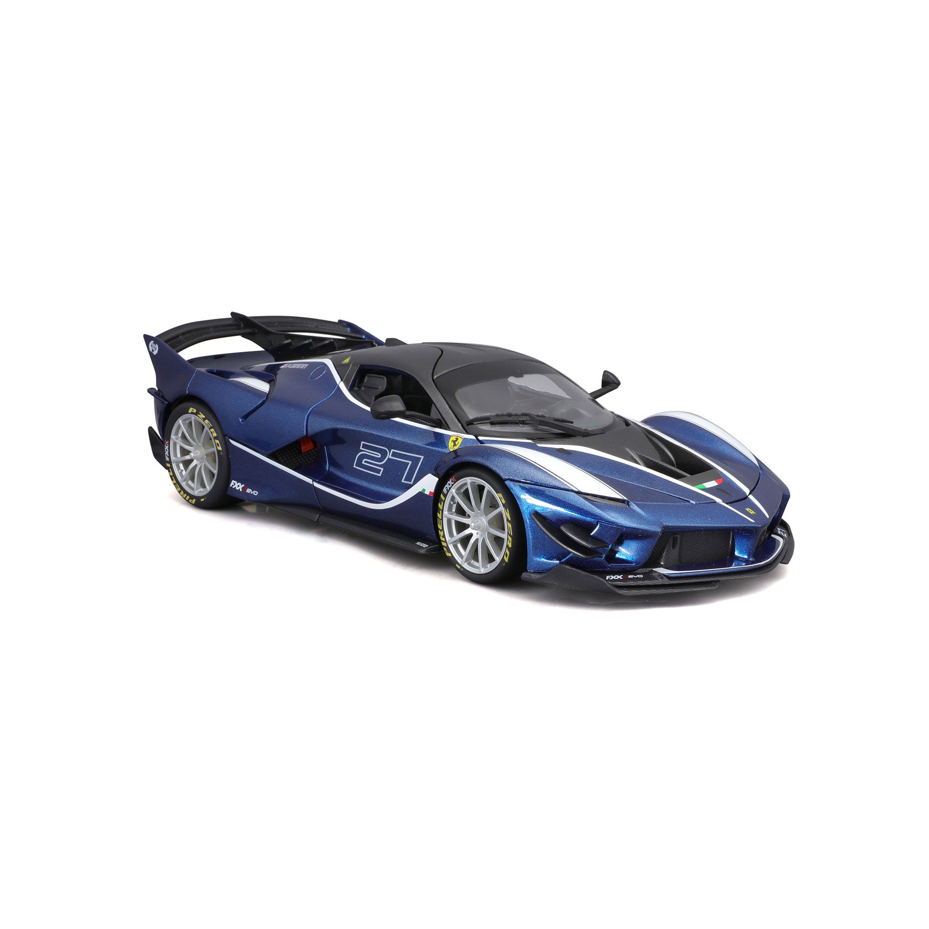 18-16012 - 1:18 - Bburago Ferrari R&P FXX K EVO - #27 Blue