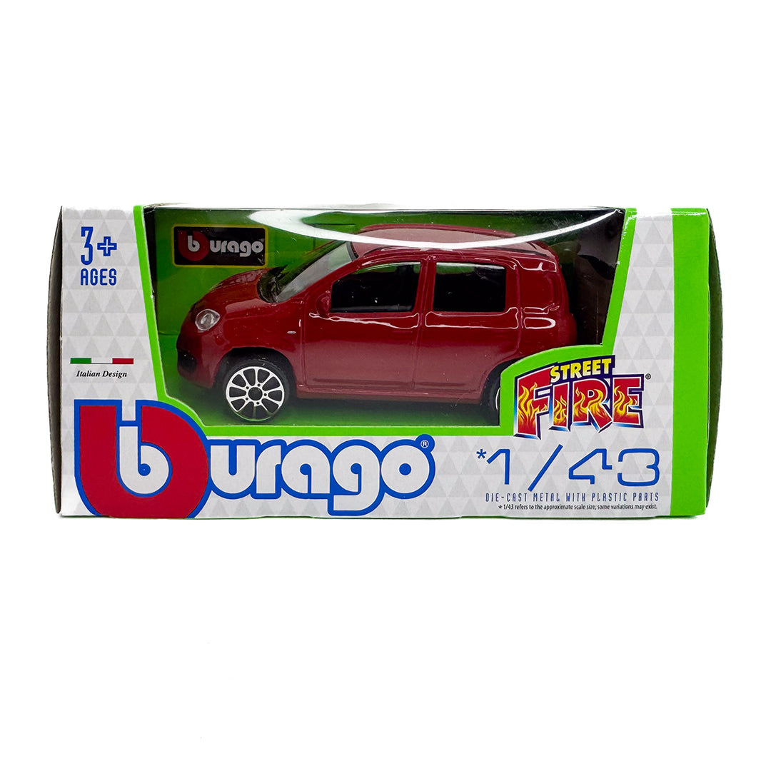 * 18-30273  Bburago Street Fire -  Fiat Panda - Scala 1:43