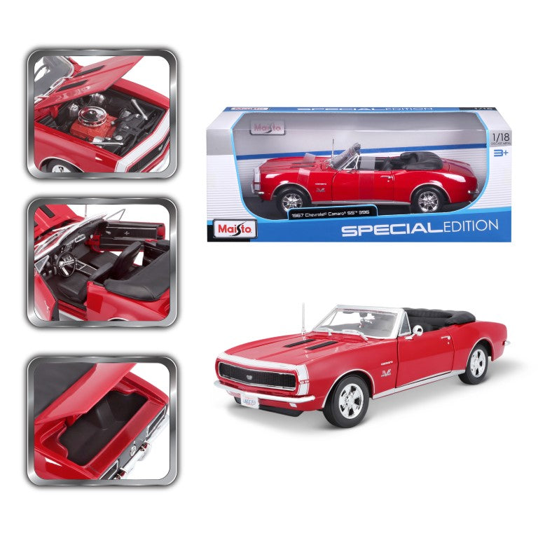 10-31684 Bburago Maisto - Chevrolet Camaro SS 396 (1967) - Scala 1:18