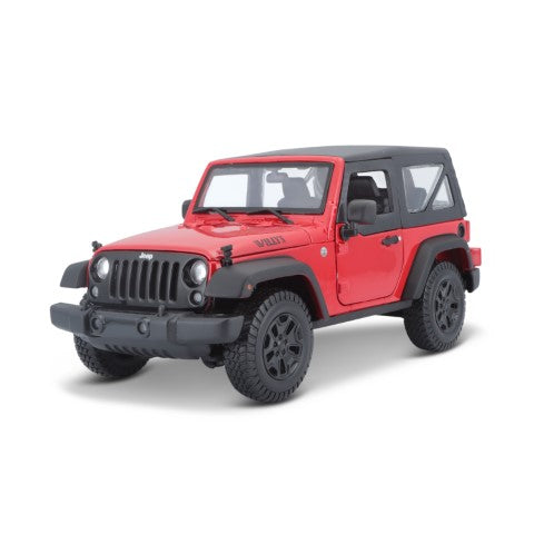 10-31676 RD - Bburago Maisto - 1:18 - 2014 Jeep Wrangler - Rossa