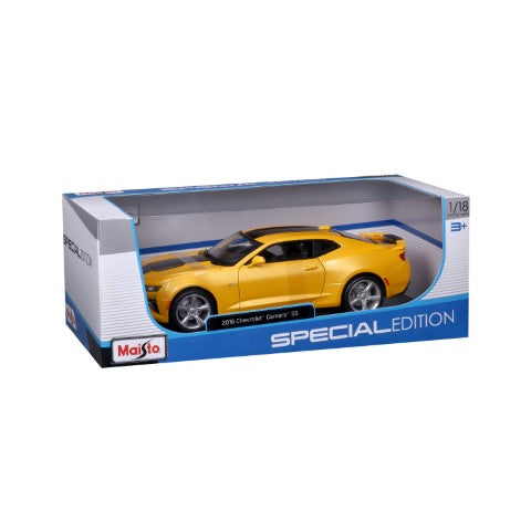 10-31689 - Bburago Maisto - 1:18 - 2016 Chevrolet Camaro SS - Gialla