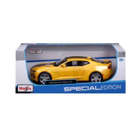 10-31689 - Bburago Maisto - 1:18 - 2016 Chevrolet Camaro SS - Gialla