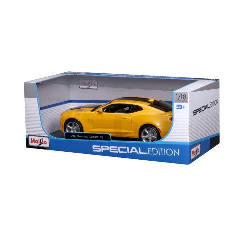 10-31689 - Bburago Maisto - 1:18 - 2016 Chevrolet Camaro SS - Gialla