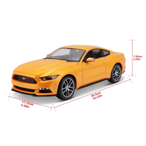 10-31197 OG - Bburago Maisto - 1:18 - 2015 Ford Mustang GT - Arancione