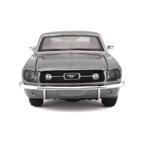 10-31260 GY - Bburago Maisto - 1:24 - 1967 Ford Mustang GT - Grigio Metallizzato