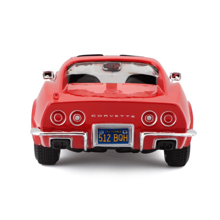 10-31202 RD - Bburago Maisto - 1:24 - Chevrol Corvette 1970 - Rossa