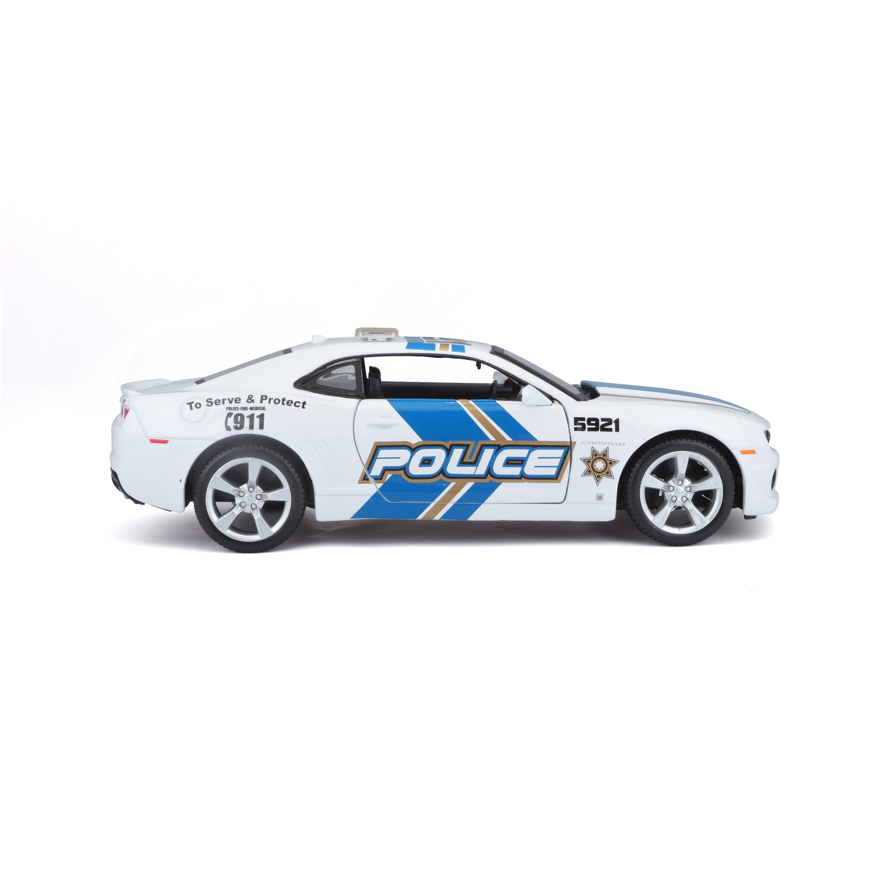 10-31208 - Bburago Maisto - 1:24 -  2010 Chevrolet Camaro RS - American Police
