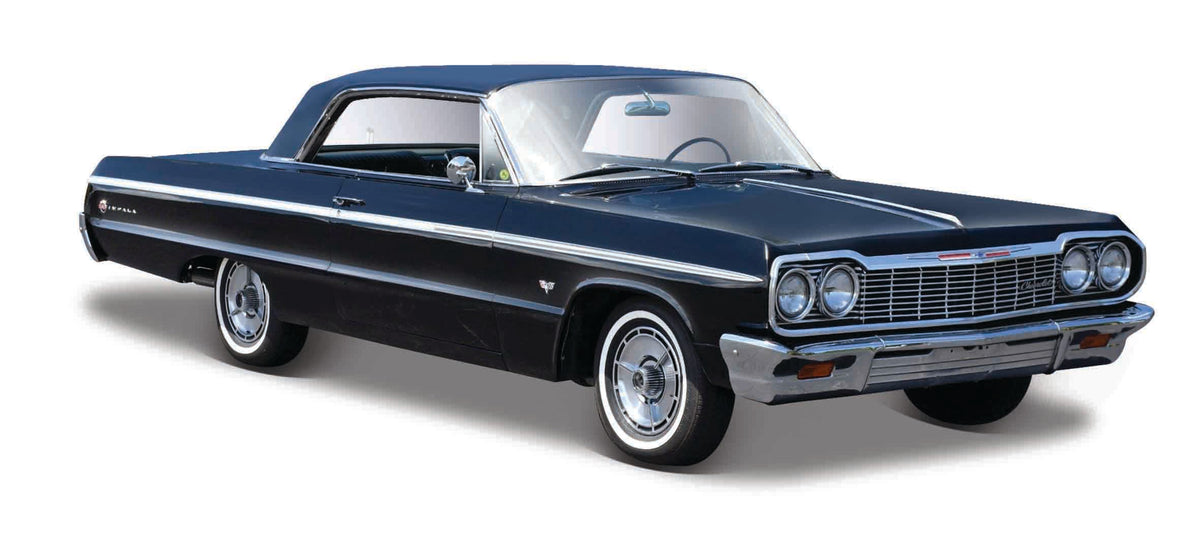 10-32908 - Bburago Maisto - 1:24 - 1964 Chevrolet® Impala - Blu Metallizzato