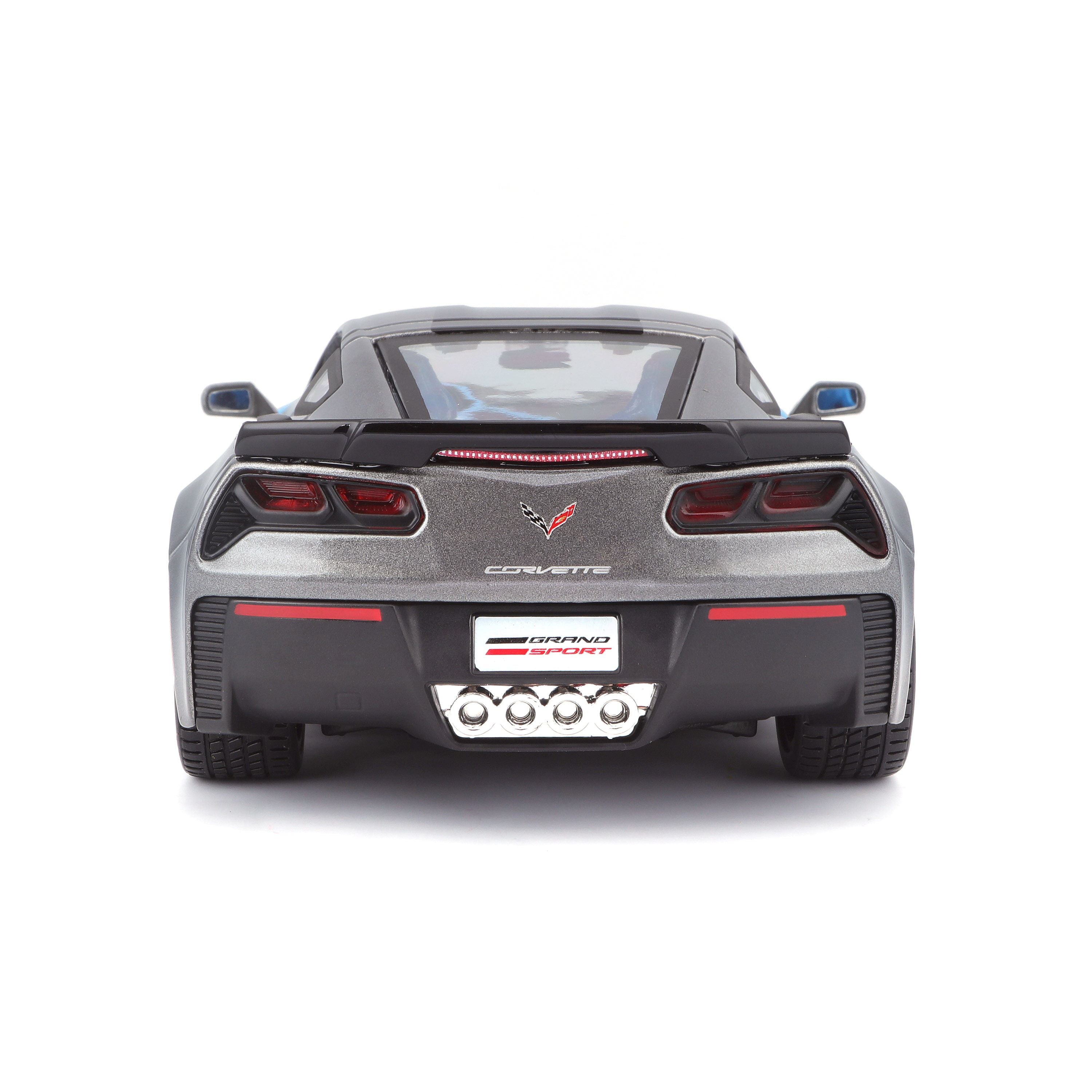 10-31516 GY - Bburago Maisto - 1:24 - 2017 Corvette Grand Sport - Grigio Met.