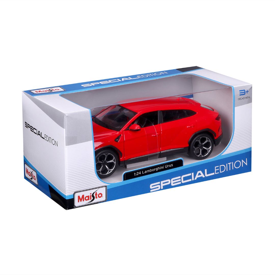 31519 RD Bburago Maisto - Lamborghini Urus, rossa - Scala 1:25