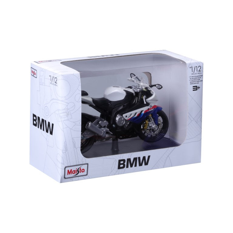 10-32702 - Bburago Maisto - 1:12 Motorcyles with stand - BMW S 1000 RR