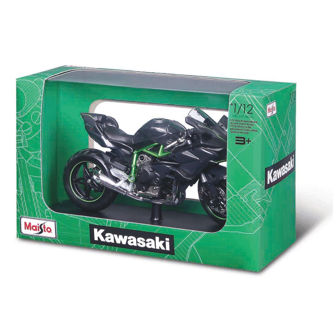 10-32708 - Bburago Maisto - 1:12 Moto con cavalletto - Kawasaki Ninja H2 R