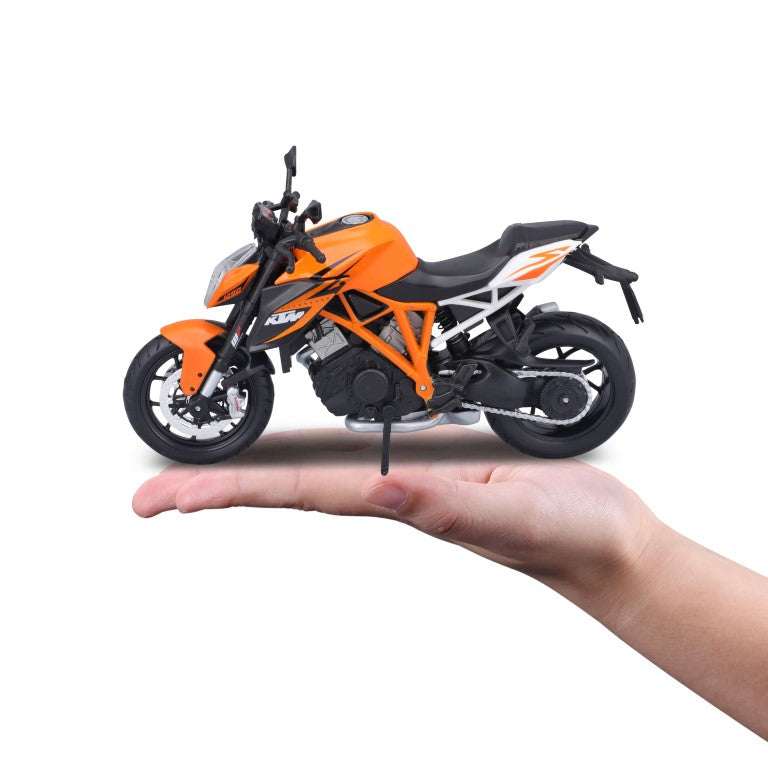 10-32710 Bburago Maisto - KTM 1290 Super Duke R, moto con cavalletto - 1:12