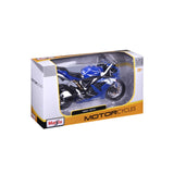 20-21847 Bburago Maisto - Yamaha YZF-R1, blu - Scala 1:12