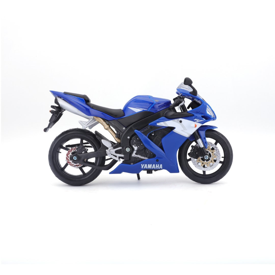 20-21847 Bburago Maisto - Yamaha YZF-R1, blu - Scala 1:12