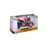 10-11024 - Bburago Maisto - 1:12 Moto -  Ducati Super Naked S 11024 - Rossa