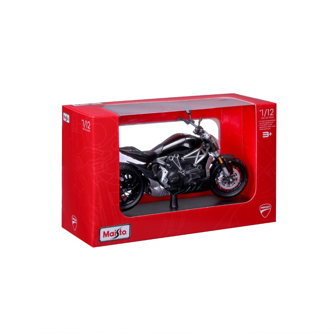 10-20101 Bburago Maisto - Ducati XDiavel S, nera - Scala 1:12