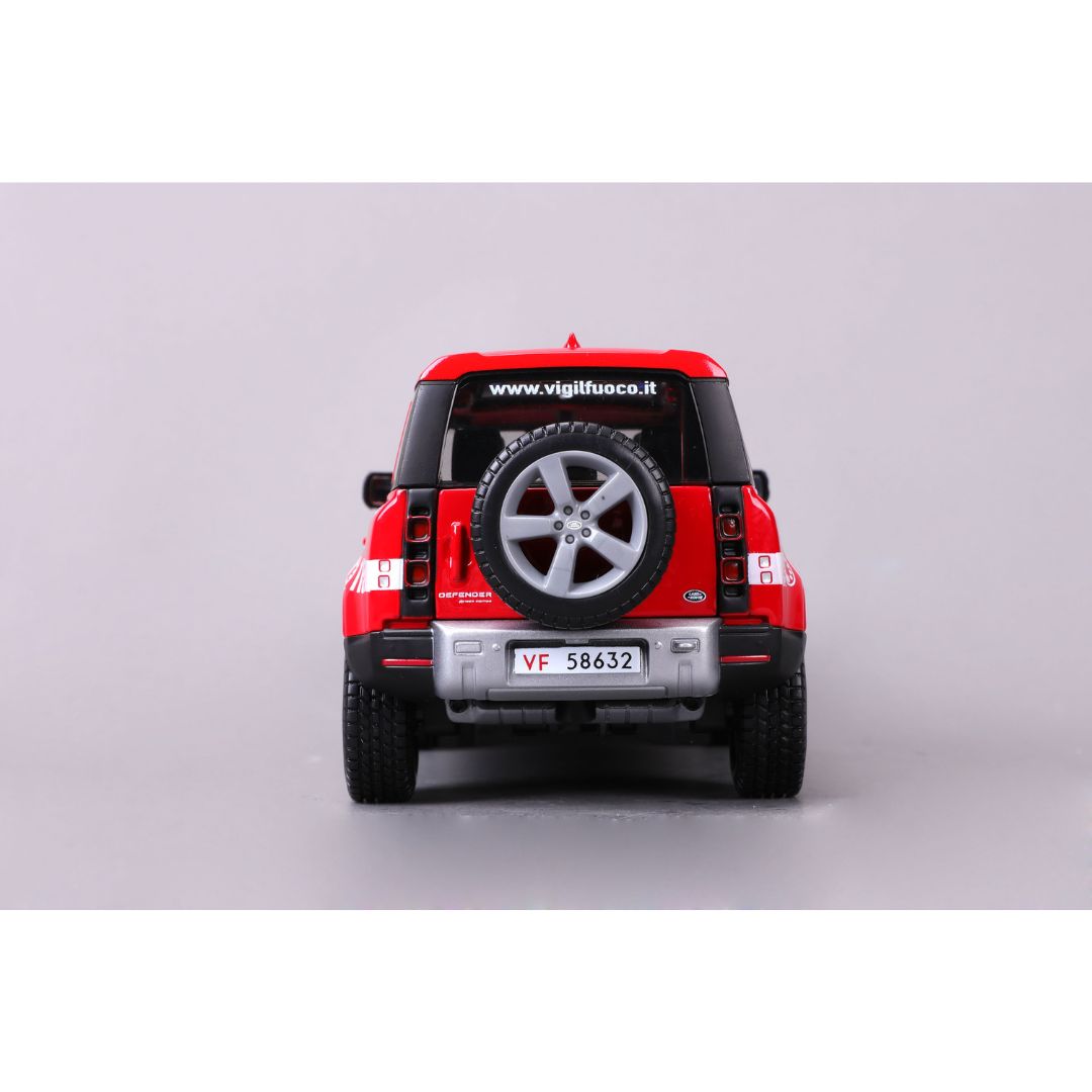 18-20001 Bburago  Land Rover Defender 110 Vigili di Fuoco (2022) 1:25