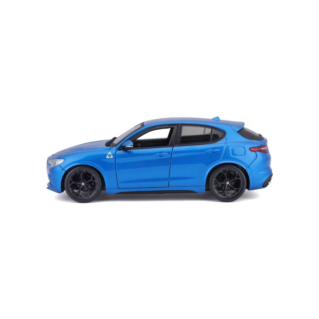 18-21086 Bburago - Alfa Romeo Stelvio, blu - (scala 1:24)