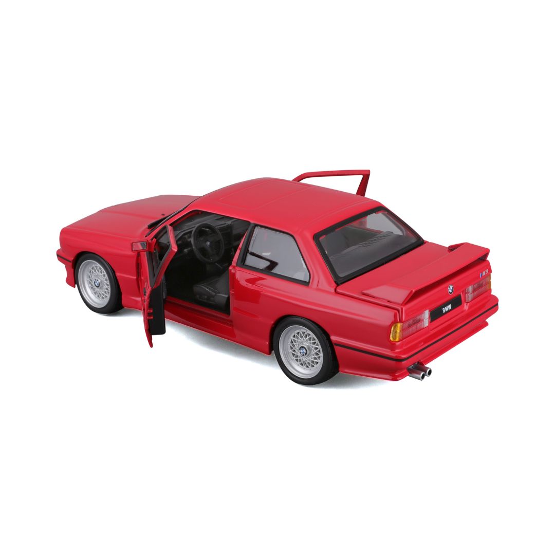 *18-21100 Bburago - BMW M3 e30 (1988), rossa - Scala 1:24