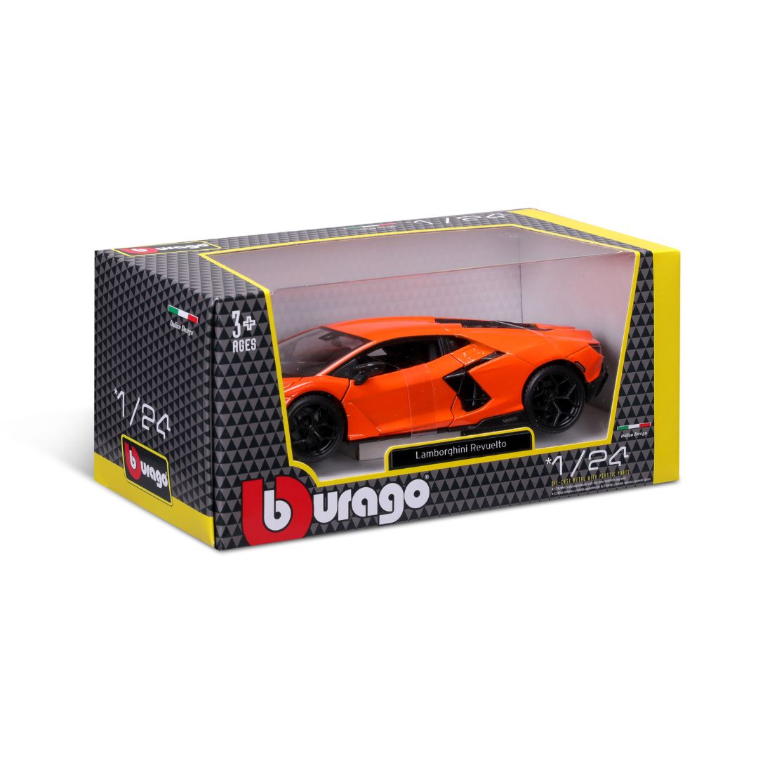 18-21106 Bburago - Lamborghini Revuelto, arancione, Scala 1:24