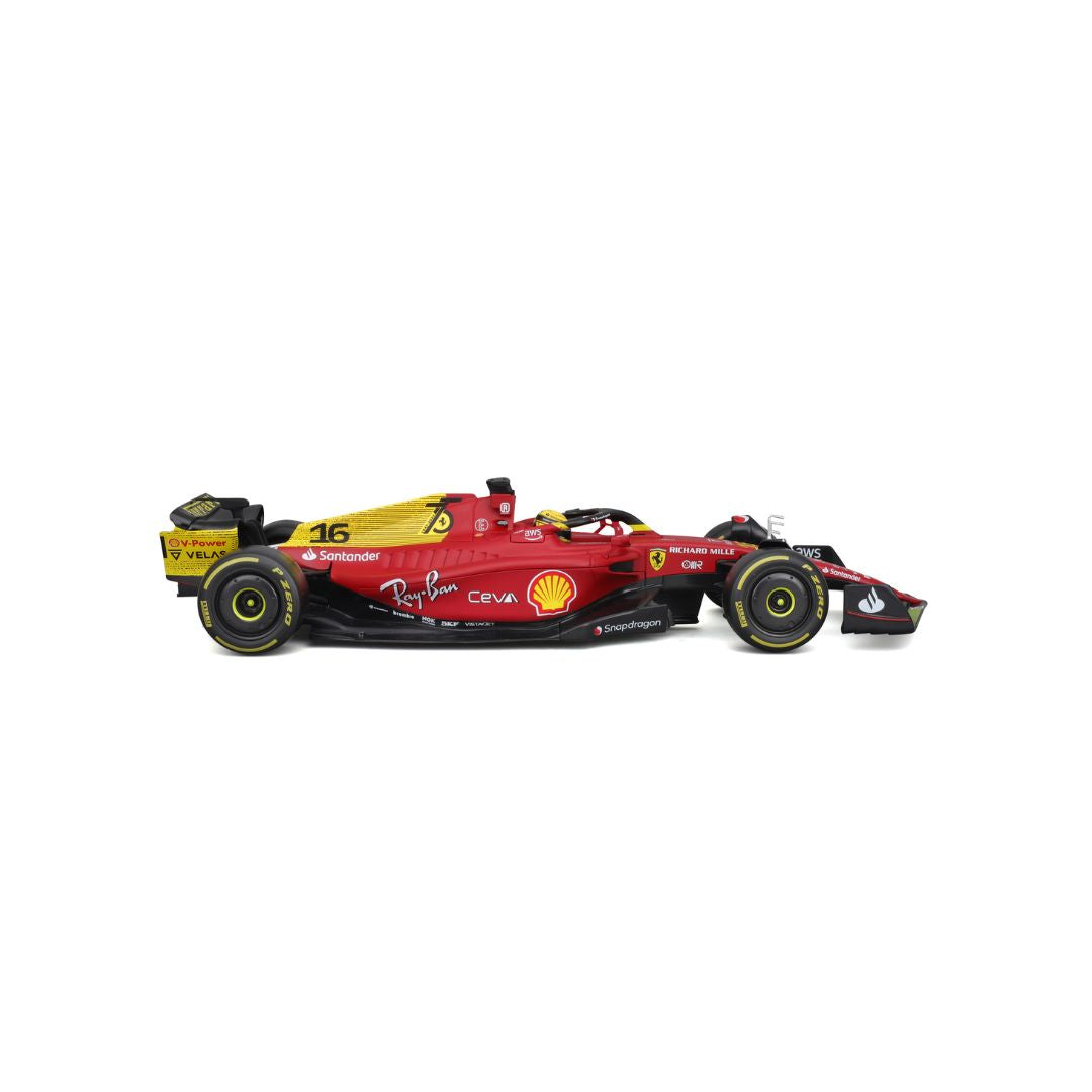 18-16811 Bburago - Ferrari F1- 75 (2022) #16 Leclerc - Scala 1:18