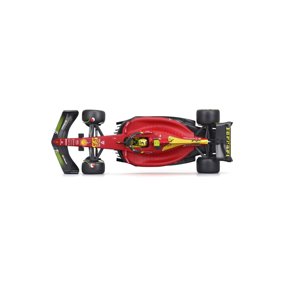 18-16811 Bburago - Ferrari F1- 75 (2022) #55 Sainz - Scala 1:18