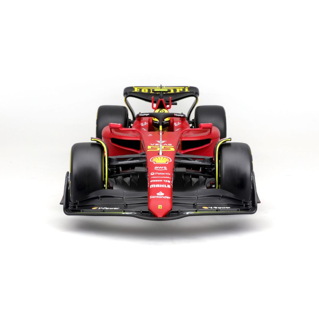 18-16811 Bburago - Ferrari F1- 75 (2022) #55 Sainz - Scala 1:18