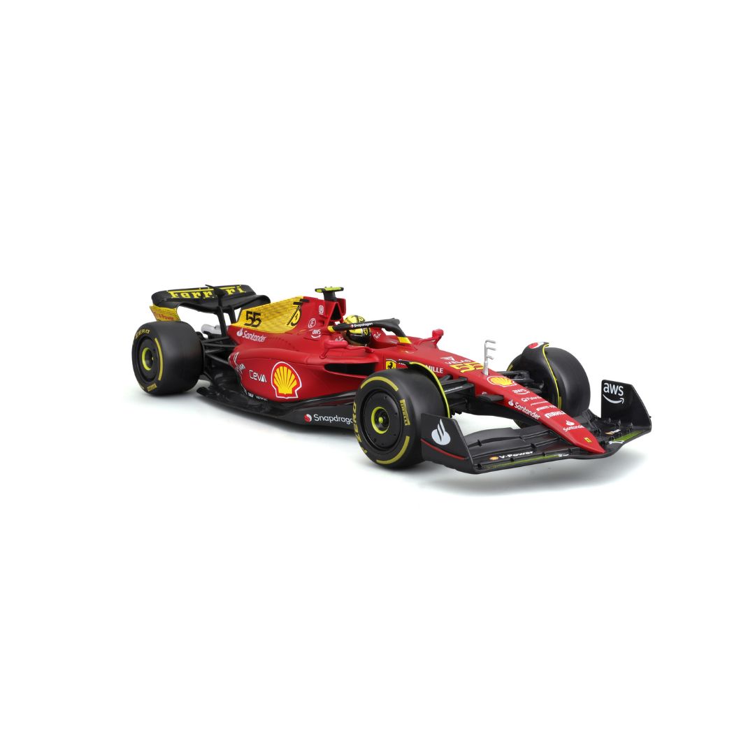 18-16811 Bburago - Ferrari F1- 75 (2022) #55 Sainz - Scala 1:18