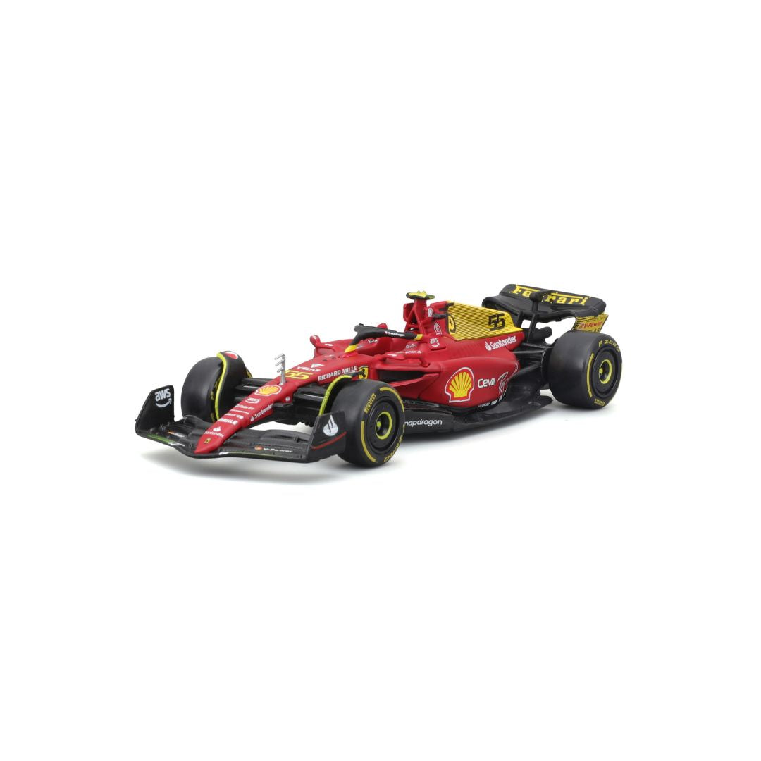 18-36832 Bburago - Ferrari F1- 75 (2022) #55 Sainz - Scala 1:43